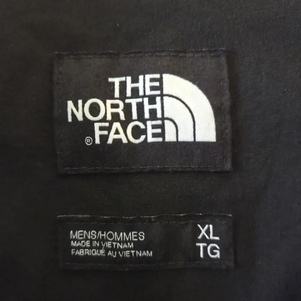 The North Face Men's XL Temescal Travel Jacket Black Packable Stow Pocket Hood